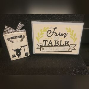 Farmhouse kitchen decor